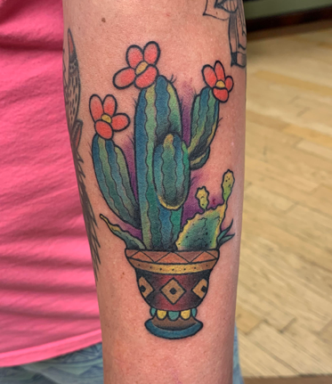 Tattoos - Cactus - 142100